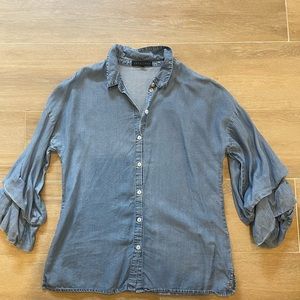 Sanctuary denim button down